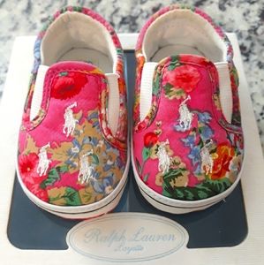 Ralph Lauren Bal Harbour Canvas Slip-On